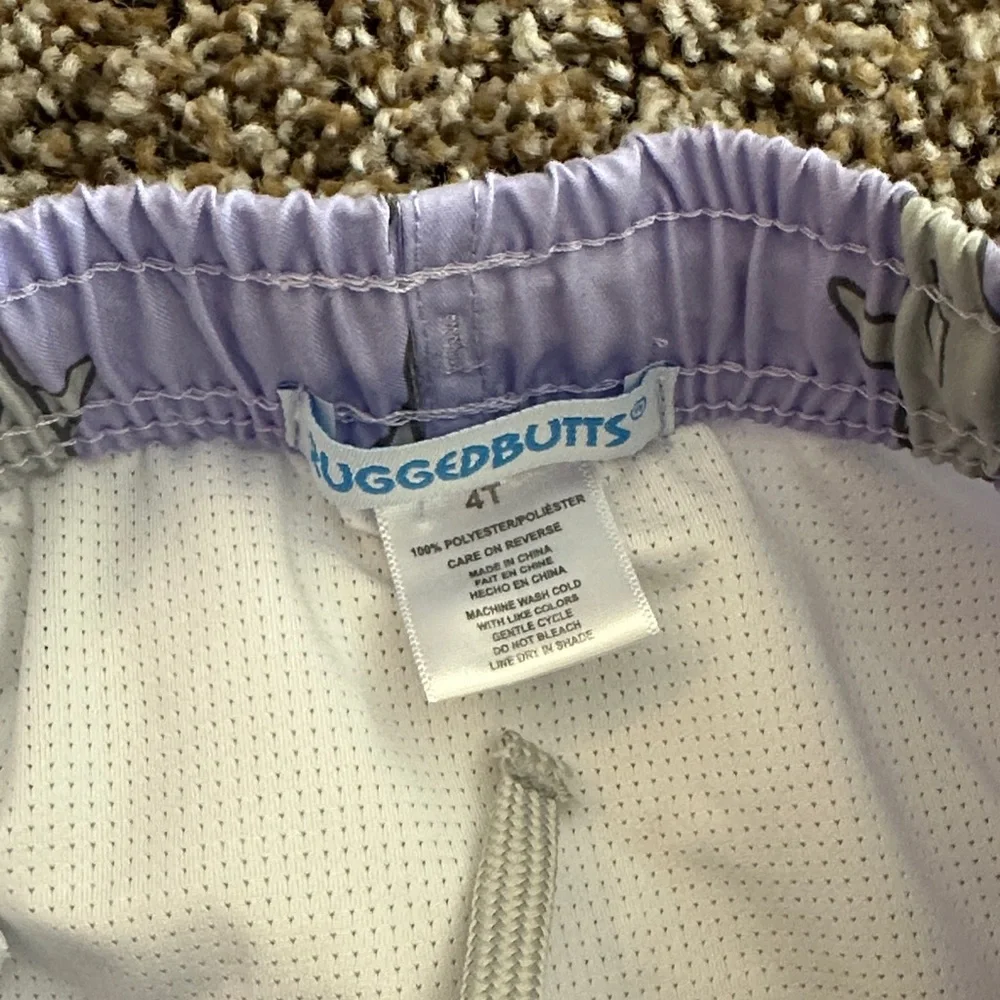 NWOT!! Rugged Butts 4T Shark Print Swim Trunks - Picture 3 of 4